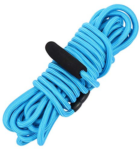 Happyyami 5 Hundeleine Welpen-Seilleine für Hunde Haustierleine laufende Leine bodentrampolin Outdoor Hundebesitzer Hundetrainingsleine Seilleine für Haustiere Nylon Blue