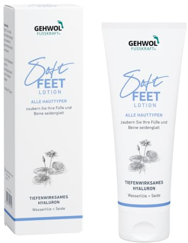 Gehwol Soft Feet Lotion, Fußpflege mit Hyaluron, 2 x 125ml (2)