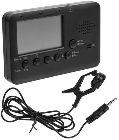 Yardwe Elektronisches Stimmgerät Für Blasinstrumente Altsaxophon Flöte Und Trompete Mit Hochempfindlichem Tuner Und Verschiedenen Stimmmodi Klein Tragbar Und Einfach Zu Bedienen