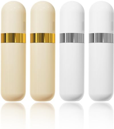 THQAE 4 Pcs spray bottle, botellas pequeñas para rellenar, Botellas de spray de viaje de 60 ml, botellas de spray vacías de niebla fina, mini botellas de plástico recargables para viajes y salidas