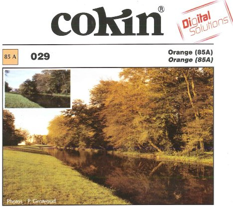Cokin P029 Orangefilter (85A) Größe P