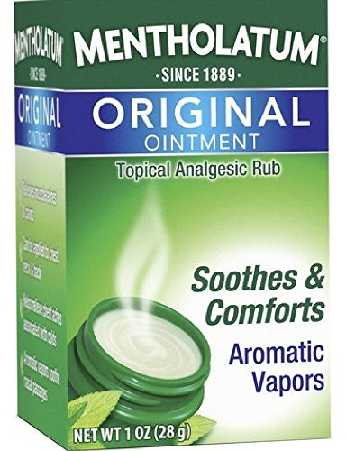 Mentholatum Original Ointment Soothing Relief, Aromatic Vapors - 1 oz ( Pack of 6)