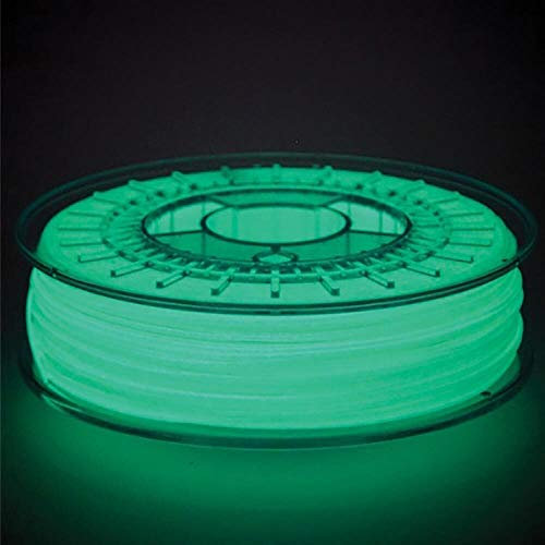 colorFabb Special Glowfill 3D-Druckerfilament, 2,85mm Durchmesser, 750g Spule, Glow in the Dark, Fun for Kids, Easy to Print
