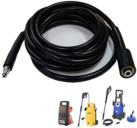 Tubo idropulitrice per Annovi reverberi Black & decker - lunghezza 5 metri - Attacco M22 / rapido Mod.1 parpyon Accessori Ricambi Originali ARBLUE (MOD.1[GRIGIO]-5MT)