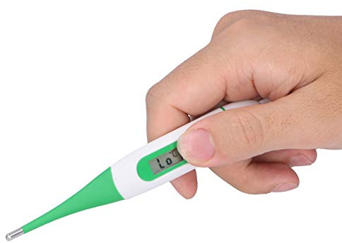 Tierthermometer Veterinärelektronisches Thermometer Wasserdichtes digitales Ehermometer Haustierthermometer Digitales Vieh Schafpferde Nutztierthermometer für Hunde Pferde Katzen