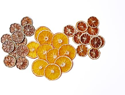 30 PCS Dried Fruit Slices Dried Orange/Lemon/Lime Christmas Craft Wreath Florist Decoration