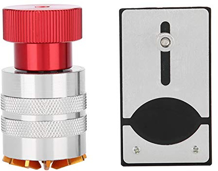Uhrengehäuseentferner, Uhrenglas Lift Uhrengehäuses Entferner Tischreparaturwerkzeug Uhrenglas Ersatz Reparaturwerkzeug zum Abheben und Einbauen von Uhrengläsern, Rot