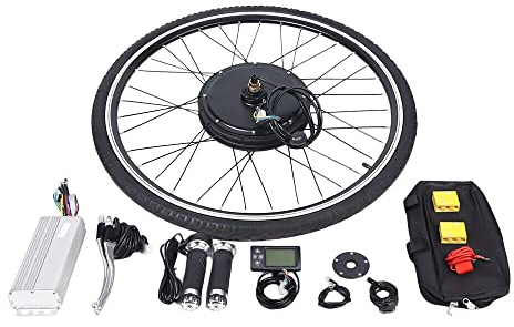 NadineDutol 28 Zoll Elektro-Fahrrad Umbausatz,36/48V E-Bike Umbausatz für Hinterrad/Vorderrad Motor E-Bike Conversion Kit, Elektrofahrrad Umbausatz (36V 800W Vorderrad)