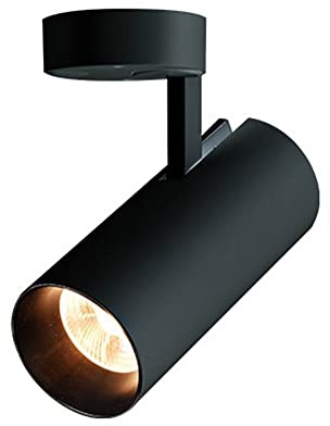 Mjsdjof Foco LED de 12 W para Centro Comercial, Downlight cilíndrico de Metal con función de Ajuste de rotación de 360°+90°, Foco Mural de diseño artístico, lámparas de Techo montadas en Superficie