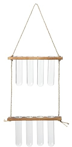INOOMP 1ensemble Vase Suspendu pour Plantes Hydroponiques Décoration Vintage Support à Éprouvette pour Et Boutures Planteur Multifonctionnel