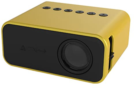 CAXUSD Mini-projektor Heimkino Video-Player Mit Media-Player Tragbar Für Reisen Camping Mehrere Anschlüsse Für Home Movie