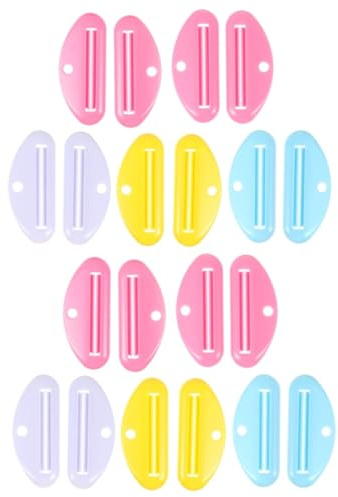 FRCOLOR 20pcs Toothpaste Dispenser Squeezer Hand Squeezer for Toothpaste Paint Tube Tool for Bathroom