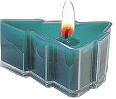 Velas perfumadas de té, velas decorativas de aromaterapia, velas modernas de luz de té, aromas moderados, velas de té hechas a mano, recuerdos de árbol de Navidad, velas perfumadas para decoración del