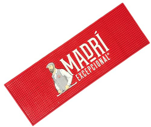 Laurie's Pub and Bar Accessories | Madri Exceptional Beer Rubber Bar Runner, 60 x 20 cm