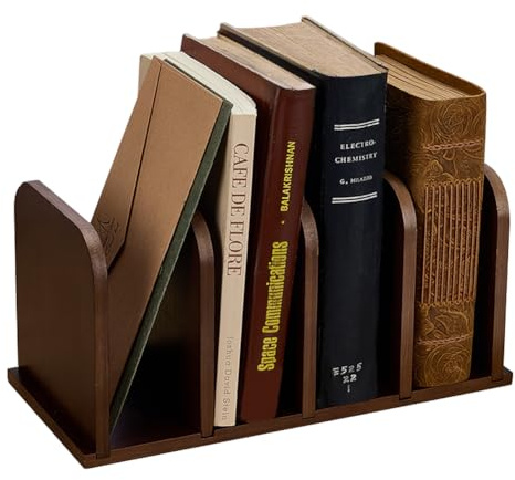 FINGERINSPIRE Briefhalter Für Den Schreibtisch Organizer 30x13.9x13.5cm 4 Fächer Bambus Schreibtisch Datei Lagerung Steht Dokument Sortieren Rack Für Büro Zuhause Schreibtischorganisation Für Schulen