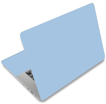 NXZGO 12.1 13 13.3 14 15.4 15.6 Inch Laptop Skin Decal, Laptop Skins Stickers Decals for Notebook PC, Universal Reusable Vinyl Laptop Cover Sticker, Waterproof Art Decal Protector I Air Blue