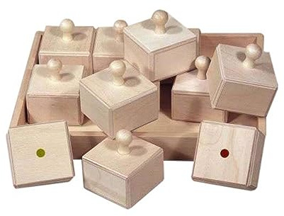 Hape 23607 - Gioco in Legno Scatole Sonore