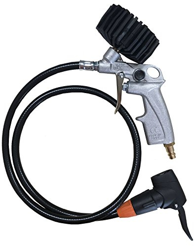 Reifenfüller geeicht mit SKS Hebelstecker für Fahrradventil und Autoventil