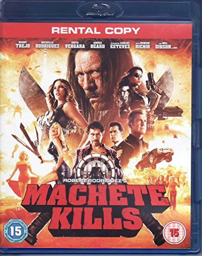 MACHETE KILLS BLU RAY. RENTAL COPY.