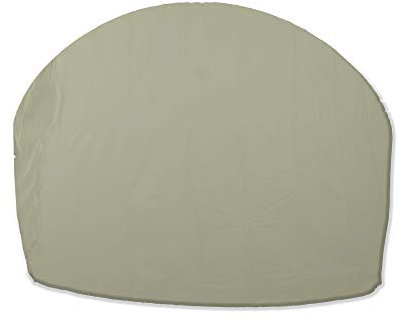 Strandkorbwerk Atmungsaktive Schutzhülle Abdeckhaube Vier Farben Liegeinsel Sevilla Oval/Hawaii (Beige)