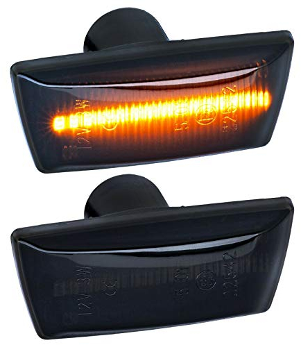 phil trade LED SEITENBLINKER schwarz kompatibel für Adam Astra H J GTC Corsa D E |71010-1