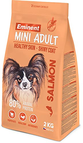 Eminent Mini Adult Lachs Hundefutter für Toy & Mini Rassen, 2 kg