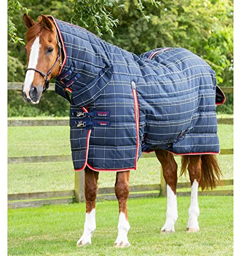 Premier Equine Stalldecke für Pferd für Pferd mit Halsabdeckung Domus 400 g