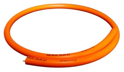 Motorcycle High-tension Wire High Voltage Cable Spark Plug Wire Ignition Plug Sparking Line Black Orange Red Color (Color : Orange, Size : 0.5 meter)