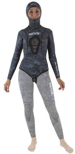Seac Giacca Snake Lady, giacca da 5 mm con cappuccio per subacquea, 100% neoprene UltraStretch, XS