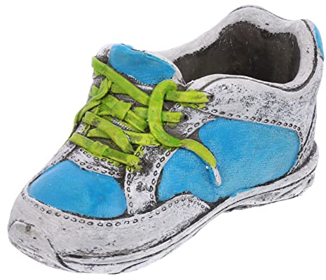 PHENOFICE Keramik Blumentopf in Schuhform Dekorativer Pflanztopf für Sukkulenten Kreative und Einfache Gestaltung für Zimmerpflanzen und Gartendekoration