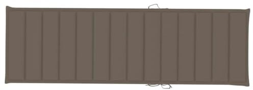 Elegante Sonnenliege aus Akazienholz – hochwertige Chaiselongue für den Außenbereich mitüsch-Gartenkissenstuhl – perfekt zum Entspannen am Pool oder in Ihrem Garten-Grau