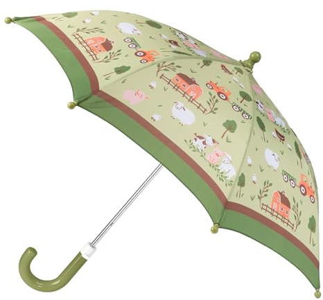 Stephen Joseph, Toddler and Little Kid Umbrella with Pinch Free Closure and Colorful Design