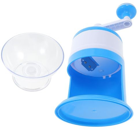 OFFSCH Máquina De Granizados Vasos Para Hielo Picado Suministros De Cocina Trituradora De Hielo Manual