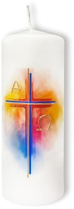 FRITZ COX Osterkerze 'Auferstehung', A&O, 15x6cm