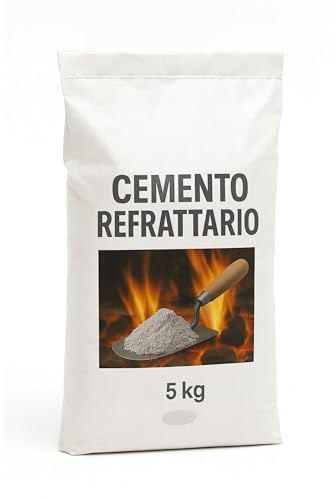 Feuerfester Zement für hohe Temperaturen – ideal für die Reparatur von Kaminen, Öfen, Öfen – innen – beständig gegen extreme Hitze