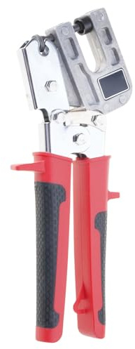 Pinza crimpatrice per bulloni in metallo con manico ergonomico per operazioni facili in cartongesso e cartongesso