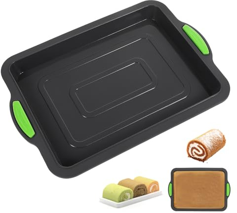 WATIIFUFU Stampo in Silicone per Rotolo di Torta Resistente al Calore, Tortiera da Forno Professionale Antiaderente, Accessorio per Cottura al Forno Lavabile, per Dolci, Pane e Uso