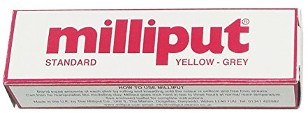 Milliput Standard gelb-grau 113.4 g Pack