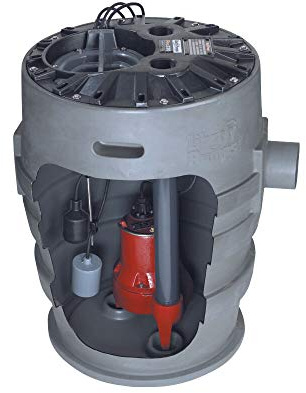 Liberty Pumps P372LE51 Sewage Pump System, 1/2HP, 115V, 2 discharge, 21x30 basin