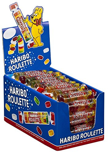 Haribo Roulette 50 Rollen, 1,25 kg