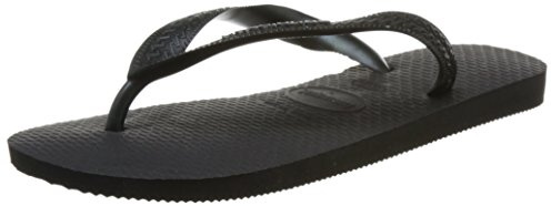 Havaianas Top Color Unisex - Adulto FlipFlop Black 43 EU