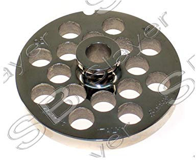 Piastra Inox per Macchina TRITACARNE MOD.22 Foro 12 MM 1 CavaAdatto per TRITACARNE da 22
