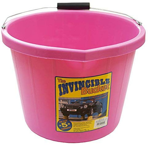 Airflow Heavy Duty Invincible Builders Bucket Pink 3 Gallon 15 Litre