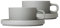 Blomus PILAR 63912 - Tazze da tè, in gres