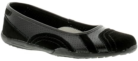 Strollers Jackie Womens Flat Shoes Black 6 UK