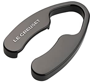 Le Creuset Classic Kapselschneider, FC 100, Polycarbonat, Schwarz glänzend, 49461001400000