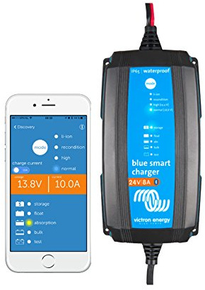 Victron Energy Blue Smart IP65 Ladegerät 24/8 (1) 230 V UK Retail - BPC240831024R