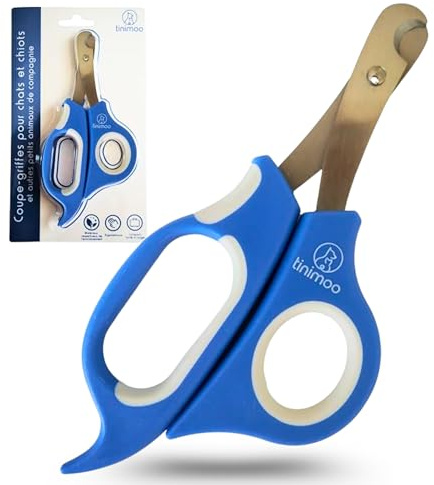 Coupe griffe chat : fini les griffes abîmées ou douloureuses grâce au coupe ongle chat, précis et utilisable en toute sécurité, adapté pour oiseaux, chiot, lapin, hamster ..
