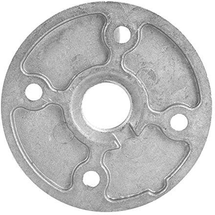 Artillery Flangia a Pavimento Filettata, 10 Pezzi DN15 1/2 in Flangia a 4 Fori Pavimento in Lega di Alluminio Raccordi per Tubi con Base di Fissaggio a Mensola Filettata