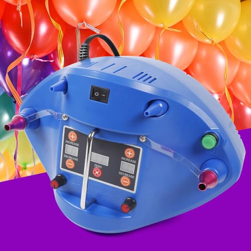 Ballonpumpe, Ballon-Aufblasgerät, 1200W elektrische Ballonpumpe, Aufblasbare Pumpe, 4 Luftdüsen für Partys, Hochzeiten, Geburtstage.
